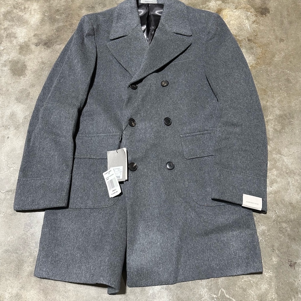 NWT Cornelia I men’s size 48 gray double breasted jacket $1495
